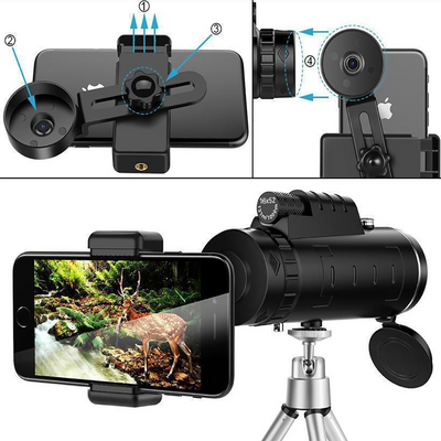 SMARTPHONE MONOCULAR TELESCOPE 40X60